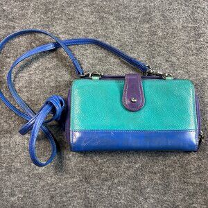 Vintage Y2K RFID Ladies Buttery Soft Genuine Leather Multi Color Wallet India